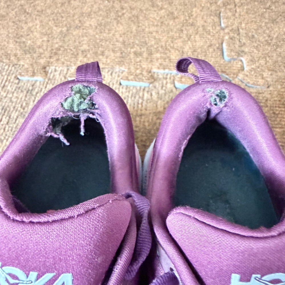 D+ shoe gym Hoka Bondi 8 Womens Running Shoes Purple Pink Road Sneakers 1127952 - Picture 13 of 13